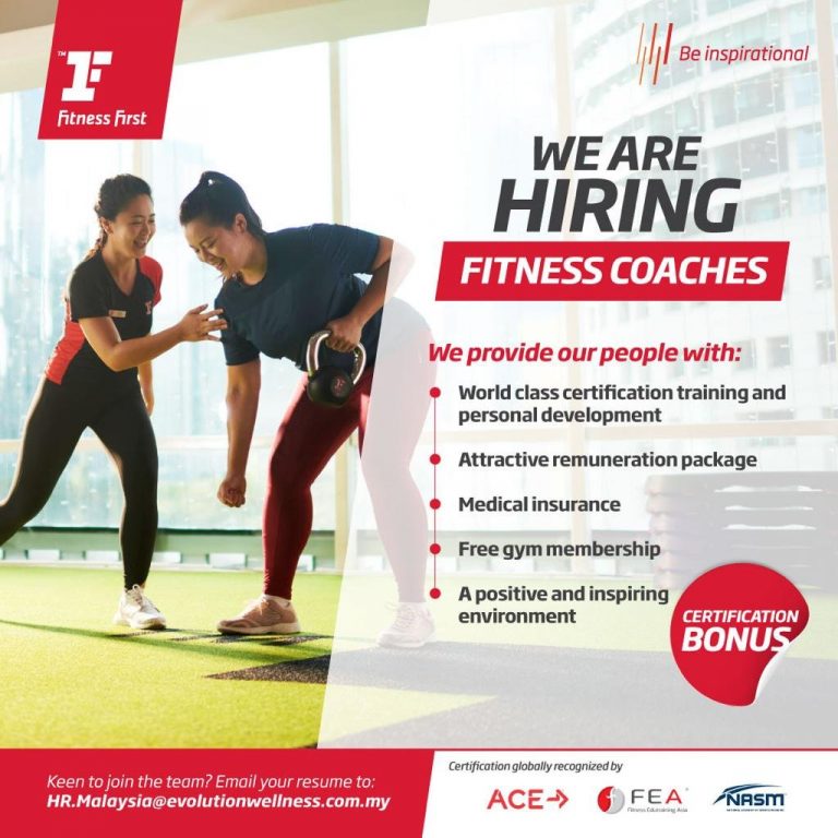 Job Opportunities - Fitness Innovations Malaysia